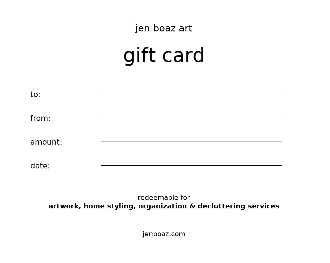 Jen Boaz Art