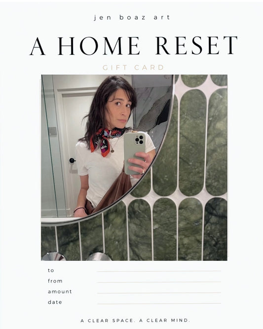 Declutter, Organize. Restyle 